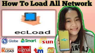 How To Load All Network Using Ecpay App Loading Business [upl. by Aneerbas]