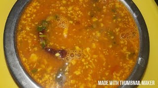 Bele sambar recipe in kannada  Dal recipe  ಬೇಳೆ ಸಾಂಬಾರ್ ಮಾಡುವ ವಿಧಾನ [upl. by Krein40]