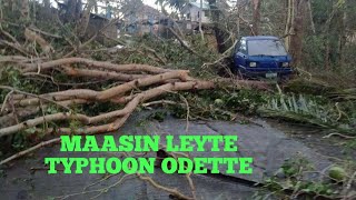 MAASIN LEYTE TYPHOON ODETTEshorts [upl. by Ayekim342]