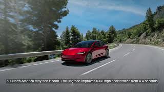 Tesla Launches Acceleration Boost for Model 3 in Asia amp Australia [upl. by Ahsinot]