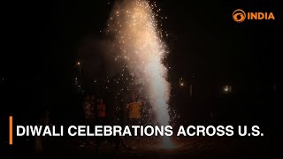 Diwali celebrations across US  Grocery stores stacked with Diwali items in Georgia [upl. by Ellenyl400]