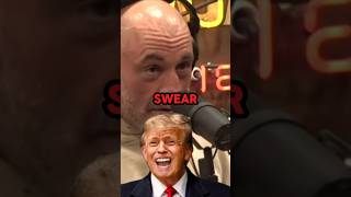 Joe rogan reacts to Trump answers woke Democrat [upl. by Haliehs]