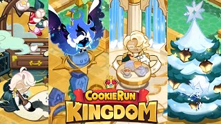 All 6 Super Epic Cookies Exclusive Decor Animations I Cookie Run Kingdom [upl. by Nuahsed]