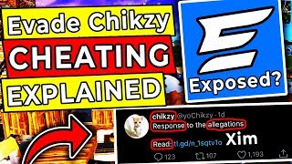 Does Evade Chikzy CHEAT with a Xim   Chikzy Handcam  Drama EXPLAINED  Xaloty EJ Dash [upl. by Aleil]