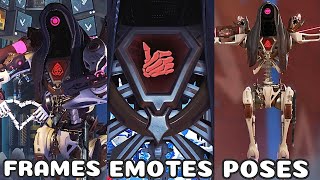 Frames Emotes and Poses with Pathfinder’s Reaper’s Path Skin  Apex Legends 4K60Hz [upl. by Shannan]