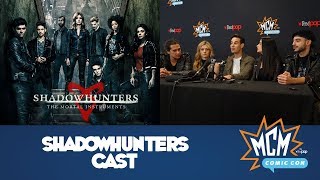 The Cast Of Shadowhunters Interview [upl. by Grethel682]