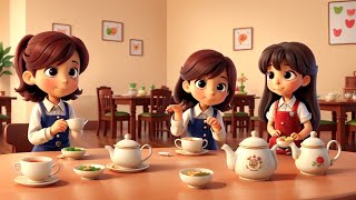 Tea Party Song For kids [upl. by Rebak584]