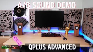 Quadraspire QPLUS ADVANCED £300 HiFi Supports AB Sound Demo  REVIEW [upl. by Honniball117]