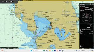 TimeZero Pro Electronic Chart installation and wireless gps connection setup tcp [upl. by Suiradel452]