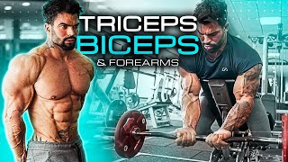 ARMS amp FOREARMS SUPERSET workout💪 [upl. by Kirsch]