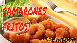 Como hacer camarones fritos  recetas de cocina [upl. by Kcirdneked147]