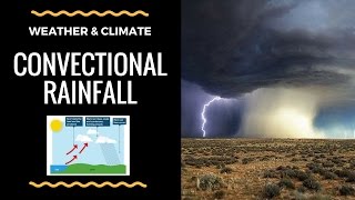 Convectional rainfall  diagram and explanation [upl. by Oreste]