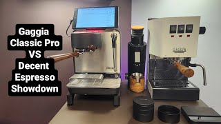 Gaggia Classic Pro  Decent Espresso  Showdown [upl. by Mattias62]