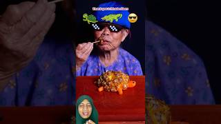 Mukbang kura kura mukbang pineapplelove food fruit funny [upl. by Fowkes259]