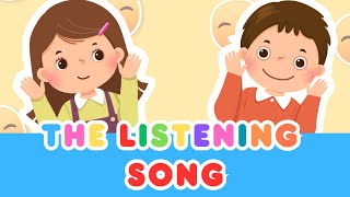 The Listening Song ♪リスニングソング｜英語の歌🎧 English songsKids Songs🌏 [upl. by Alford710]