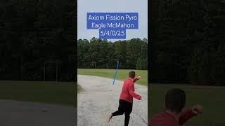 Axiom Fission Pyro Eagle McMahon Tour Series  Overstable mid w push  Average MA40 Arm 105799 [upl. by Bultman]