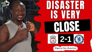 LIVERPOOL 21 CHELSEA Sir P  AFRICANNIGERIA FAN REACTION PREMIER LEAGUE 20242025 [upl. by Thomajan]