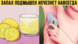 ЗАПАХ ПОДМЫШЕК ИСЧЕЗНЕТ НАВСЕГДА Попробуй ЭТИ эффективные ДОМАШНИЕ СРЕДСТВА [upl. by Scotney]