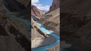 Zanskar River amp Himalayas KargilLadakh❤️ zanskarriver zanskar kargil ladakh india [upl. by Icrad229]