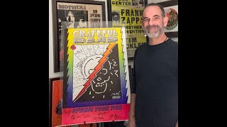 Peter Max Meets The Grateful Dead A Stunning SIGNED Poster [upl. by Asenab]