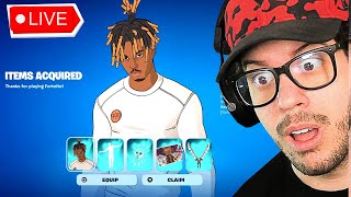 🔴LIVE  NEW JUICE WRLD UPDATE CRAZY FORTNITE VBUCK GLITCH MAP Fortnite Battle Royale [upl. by Elum530]