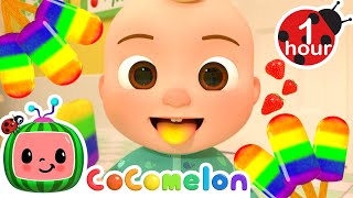 The Colors Song with Popsicles  KARAOKE  BEST OF COCOMELON  Sing Along With Me  Kids Songs [upl. by Anor]