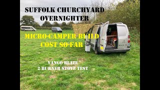 Churchyard Overnighter and van build cost [upl. by Elynad]