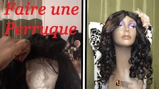 Construire soi même sa perruque vidéo explicative [upl. by Lyris]