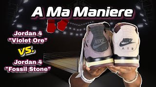 A MA MANIERE X AJ4 quotWHILE YOU WHERE SLEEPINGquot VS quotVIOLET OREquot  WHICH PAIR IS THE BEST [upl. by Raychel]