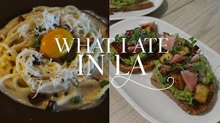 WHAT I EAT IN A WEEK  LA Edition [upl. by Airamanna668]