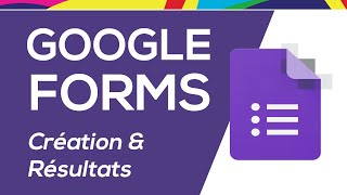 Tutoriel Google Forms débutant en français  créer un formulaire partager et voir les résultats [upl. by Mclaughlin495]