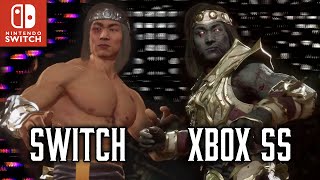 Mortal Kombat 11 Online Matches on Nintendo Switch vs Xbox Series [upl. by Neerom]