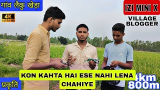 Best Budget Drone  IZI Mini X  Best compact drones for beginners under 40000 in 2024  Hindi [upl. by Nnaik776]