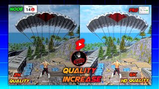 How to increase free fire quality  4k quality shorts tutorial shifuislive [upl. by Assina]