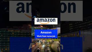 Amazon is Hiring Work From Home for Data Associates freshersjob workfromhomejobs [upl. by Iel]