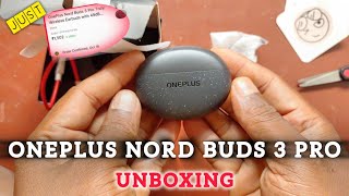 OnePlus Nord Buds 3 Pro Unboxing  Flipkart BBD Sale [upl. by Ydieh]