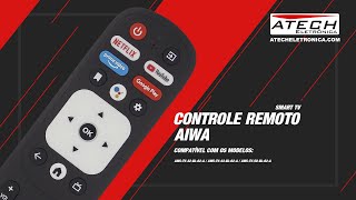 Controle Remoto Smart TV Aiwa AWSTV32BL02A 780749 [upl. by Kcirderfla]