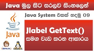 Sinhala Java with Netbeans Lesson 09 by Chanux [upl. by Lyrradal664]