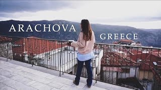 Arachova Greece  Travel Diary [upl. by Arata]