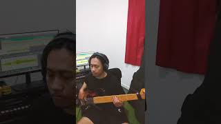 Rossa  Terlalu Cinta Ending part Rio Alief Drum Cam  Bass Cover [upl. by Chick]