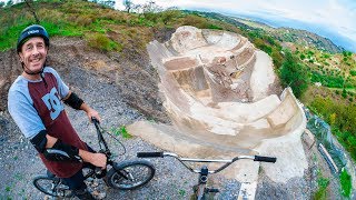 48 YEAR OLD BMXER MADE SKATEPARK IN THE MOUNTAINS [upl. by Trudi]