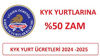 SON DAKİKA  KYK YURTLARI ZAM YAPILDIKYK YURT ÜCRETLERİ NE KADAR OLDU [upl. by Naelopan259]