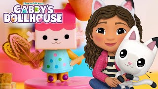 Make a Real DIY Cat Toy Gabbys Dollhouse Crafts For Kids  GABBYS DOLLHOUSE TOY PLAY ADVENTURES [upl. by Aliac]