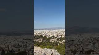 Greece Athens View of Athens from Arios Pagos🇬🇷🇬🇷🇬🇷 [upl. by Beitnes]