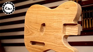 Micawber telecaster build part 2 [upl. by Sirad]