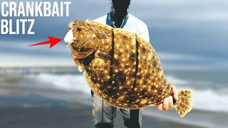 Blitz Before the Storm  Crankbait Fluke Triple Limit  Flounder Fishing 2024 [upl. by Eiryk]