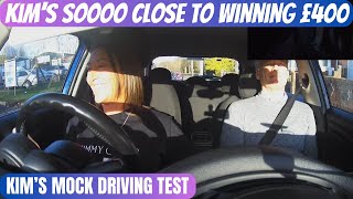 UK Mock Driving Test For Kim Can She Win £400 [upl. by Retrac]