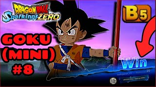 GOKU MINI Winning With Every Character In DRAGONBALL SPARKING ZERO RANKED 8 [upl. by Cirde]