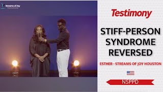 STIFFPERSON SYNDROME REVERSED ESTHER  STREAMS OF JOY HOUSTON 🇺🇸 [upl. by Nylarej]