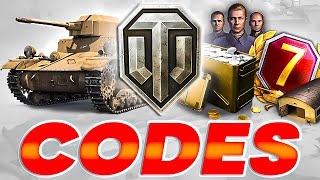 Wot Codes ⚡ ALLE PREMIUM UND BONUS CODES World of Tanks ⚡ Codes Einlösen 2024 [upl. by Ynnaej]